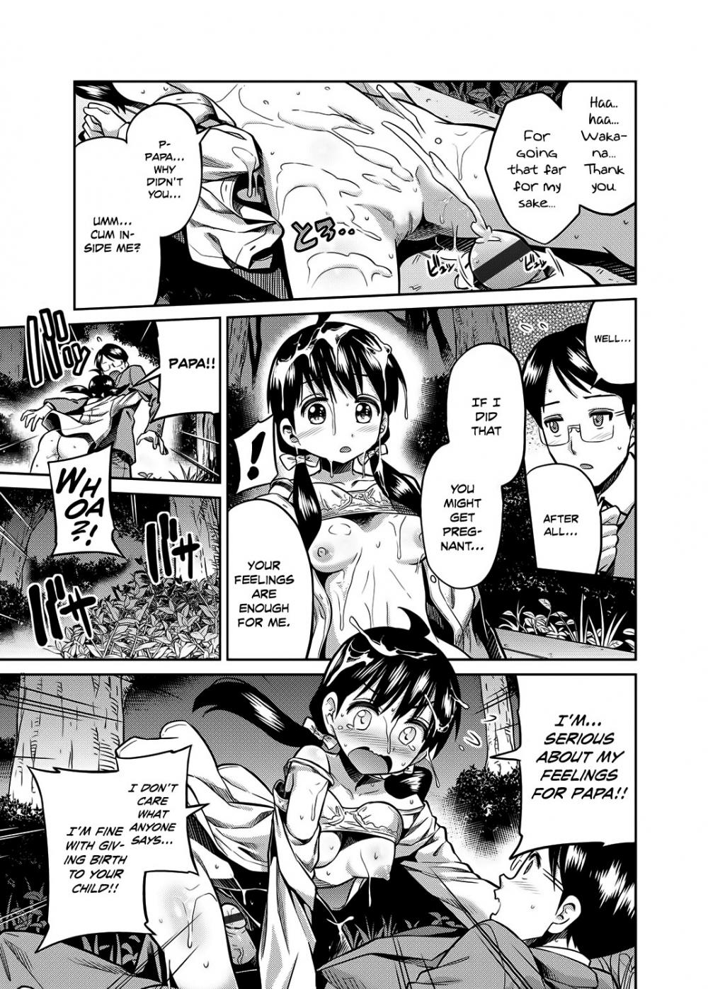 Hentai Manga Comic-Night of Incest - Father and Daughter at a Park-Read-15
